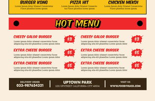 創(chuàng)意美食營銷利器 卡通移動食品車海報PSD模板精選